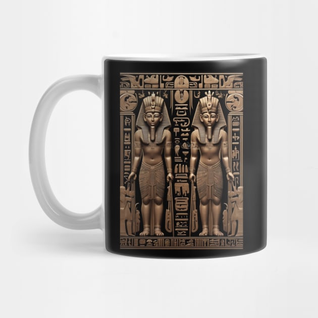 Egyptian hieroglyphs by likbatonboot